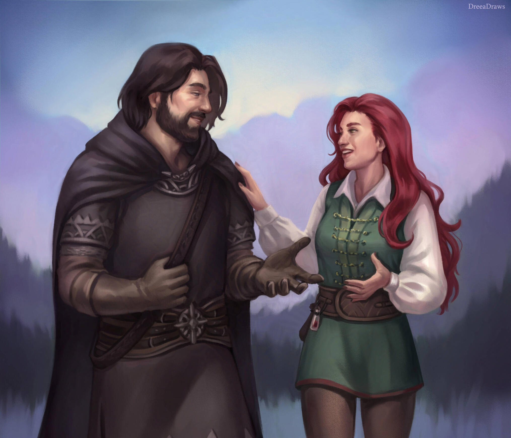 Old friends, commissioned by Broseidon