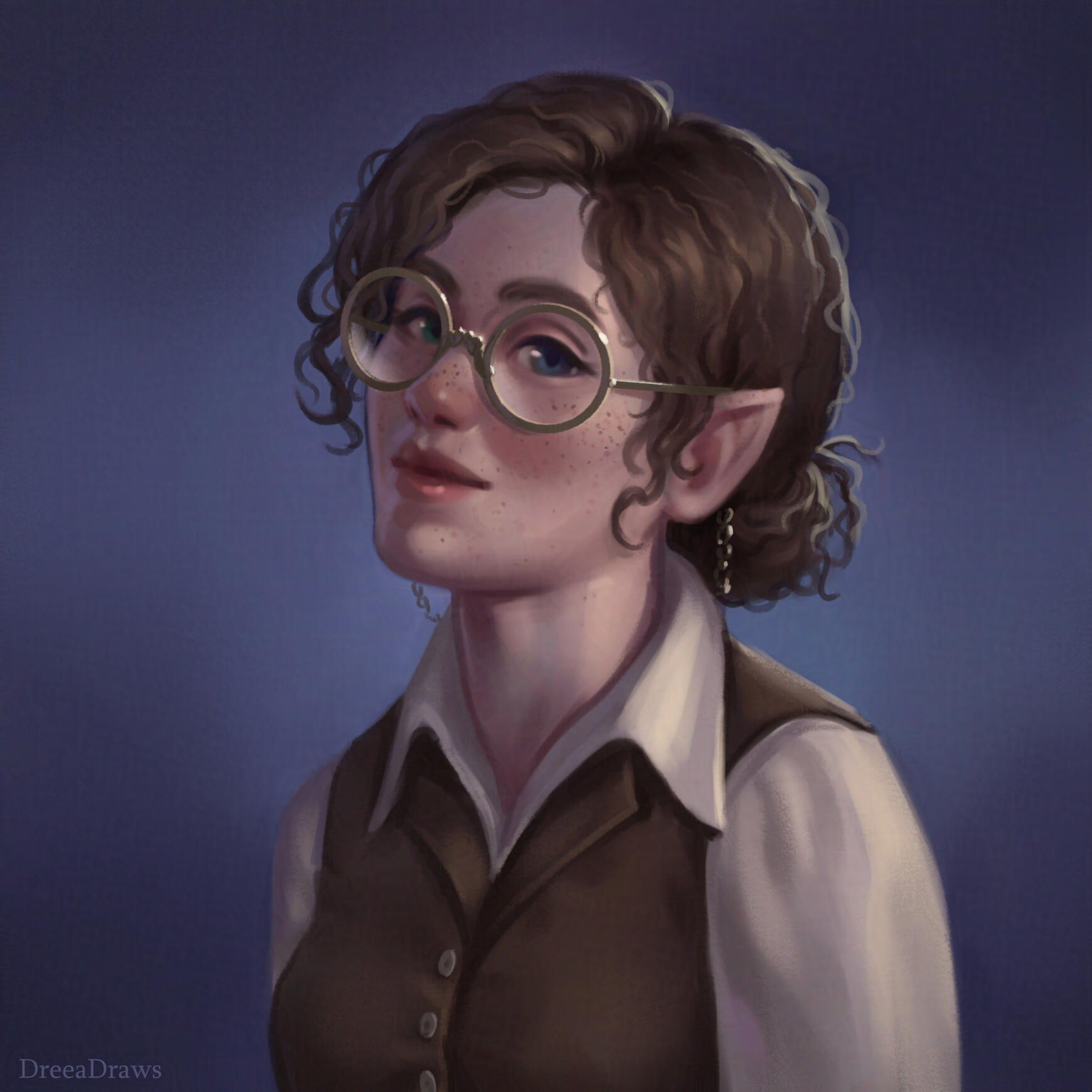 Halfling OC commissioned by Alex on VGen