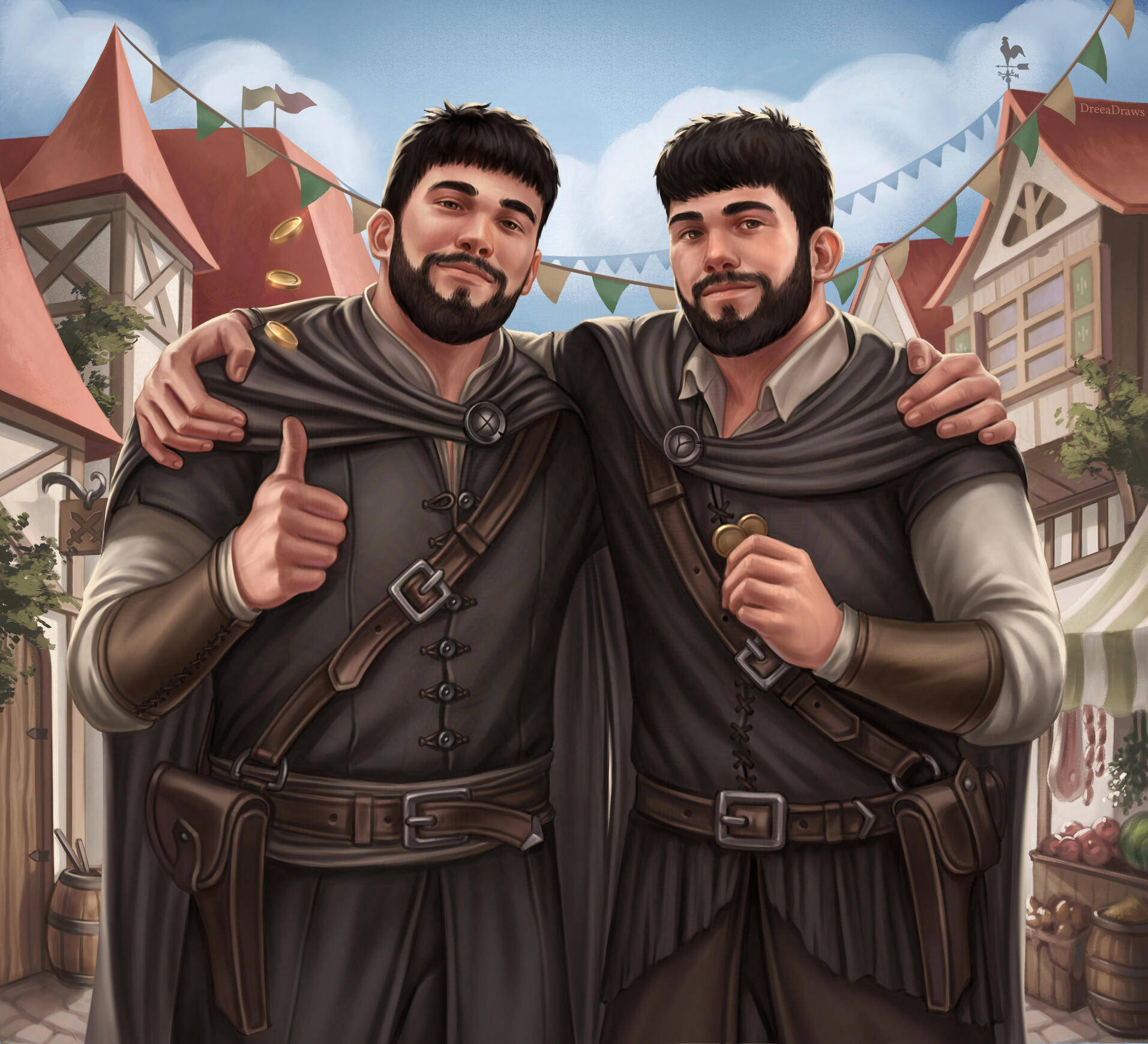 The Twins, commissioned by NoelMM