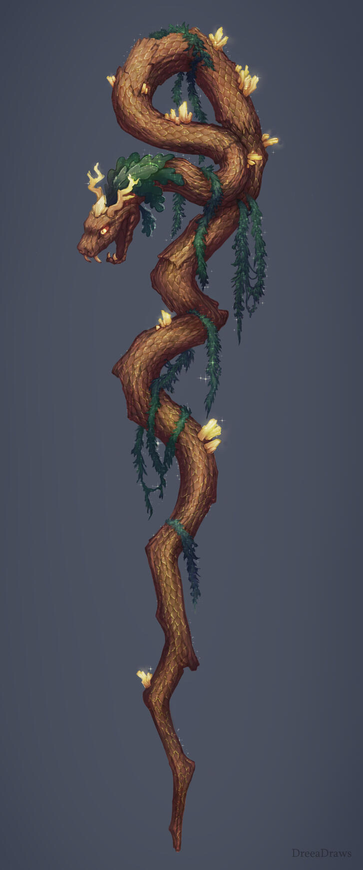 Snake Staff Snake Staff